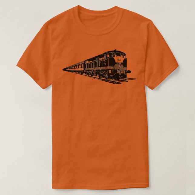 1970s CIE Train T-Shirt (Design Front)