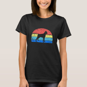 1970s Dog Breed Boxer Idea Men Women T-Shirt