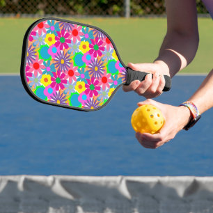 1970s Flower Powe Pickleball Paddle