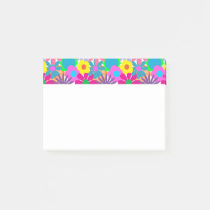 1970s Flower Power Post-it Notes