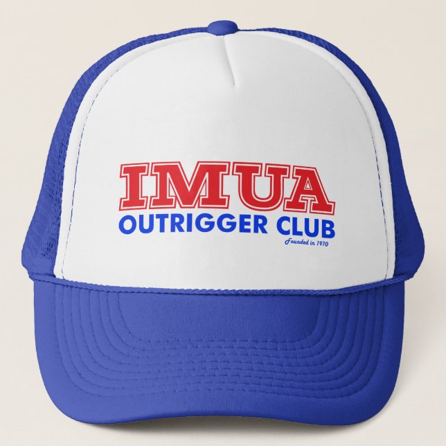 1970's IMUA Logo Trucker Hat (Front)