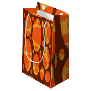 1970s Layered Ovals Small Gift Bag