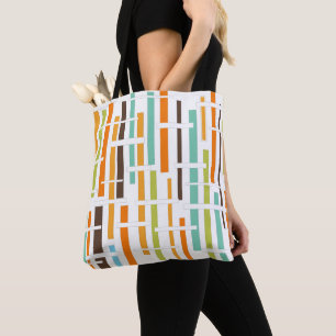 1970s Lines  Tote Bag