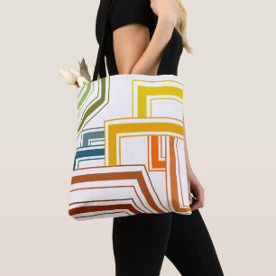 1970s Lines Tote Bag