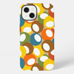 1970s Olive Circles iPhone 13 Case