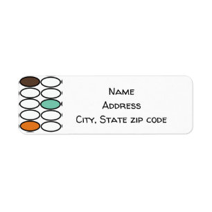1970s Ovals Label