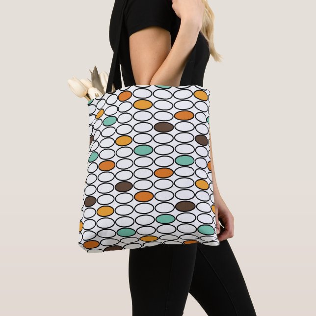 1970s Ovals  Tote Bag (Close Up)