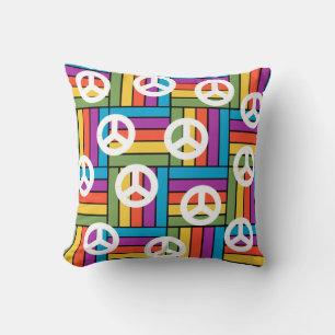 1970s Peace Cushion