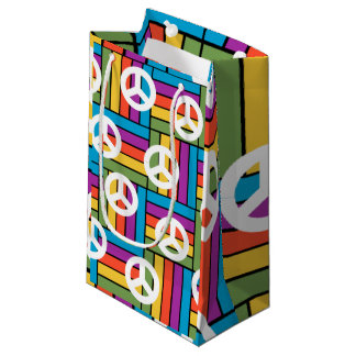 1970s Peace Small Gift Bag