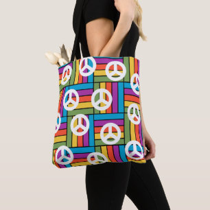 1970s Peace Tote Bag