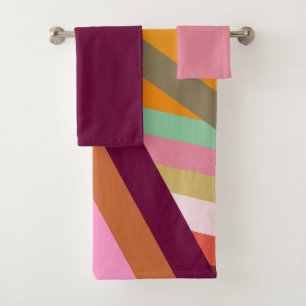 1970s Peaks Bath Towel Set