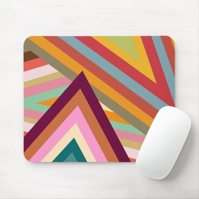 1970s Peaks  Mouse Pad (With Mouse)
