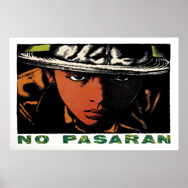 1970s Poster Black Panther - No Pasaran (Front)