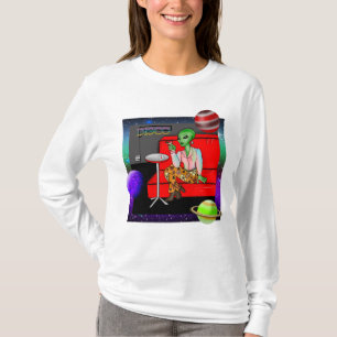 1970's Retro Extraterrestrial in Disco Lounge T-Shirt