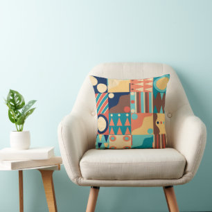 1970's Retro Quilt Cushion