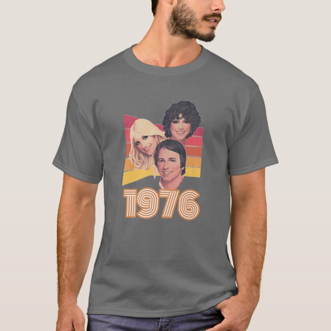1970'S Retro TV Jack Tripper T-Shirt (Front)