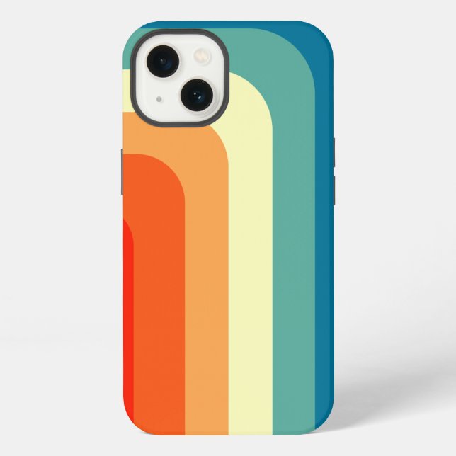 1970s Squares  iPhone Case (Back)