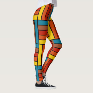 1970s Squares Leggings