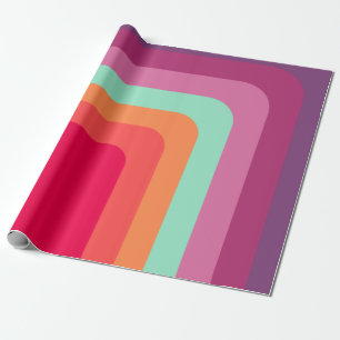 1970s Squares Wrapping Paper