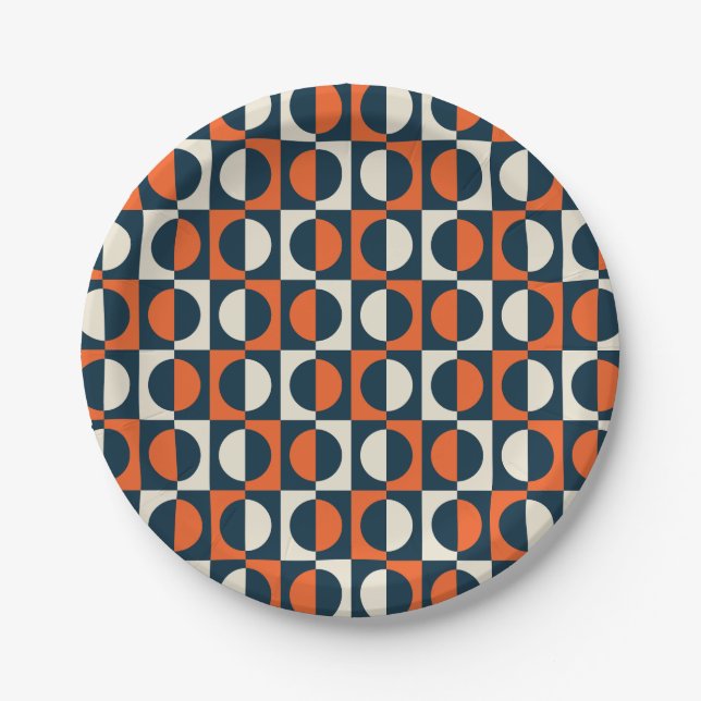 1970s themed Paper Plate (Front)