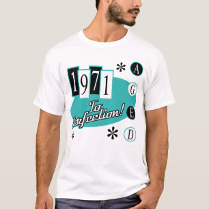 1971 50th Birthday Mid Century Modern T-Shirt