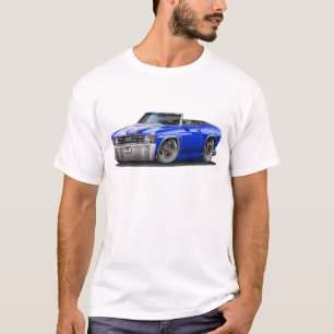 1971-72 Chevelle Blue-White Convertible T-Shirt