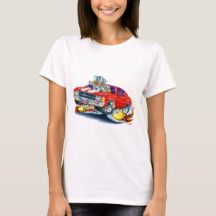1971-72 Chevelle Red-White Car T-Shirt