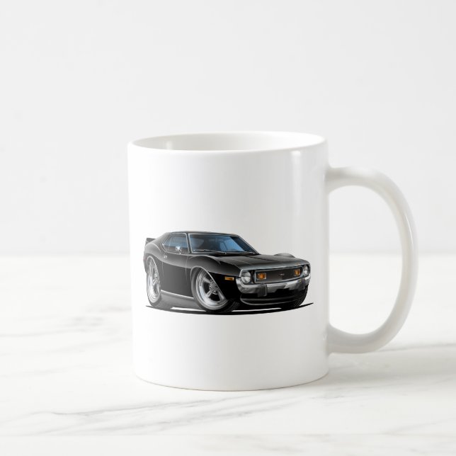 1971-72 Javelin Black Car Coffee Mug (Right)
