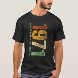 1971 Birthday Legend Since 1971 Gifts Born In 1971 T-Shirt