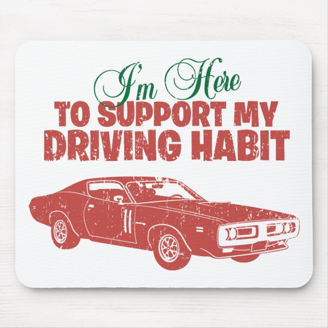 1971 Dodge 440 Charger Mouse Pad (Front)