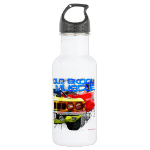 1971 Plymouth Cuda "Old Skool Muscle" 532 Ml Water Bottle