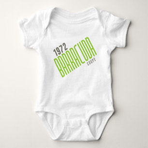 1972 Barracuda Coupe - Limelight Poly Baby Bodysuit