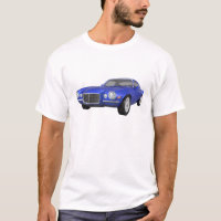 1972 Camaro Z28: Muscle Car: Blue Finish: