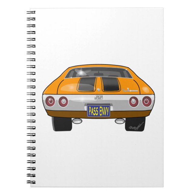 1972 Chevrolet Chevelle Notebook (Front)
