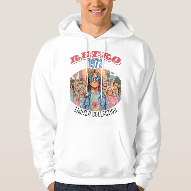 1972 RETRO - RETRO REVIVAL (LIMITED COLLECTION) HOODIE (Front)