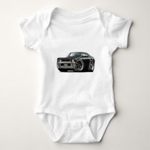1973-74 Nova Black Car Baby Bodysuit