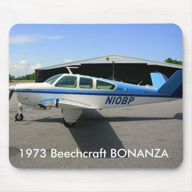 1973 Beechcraft BONANZA Mouse Pad (Front)