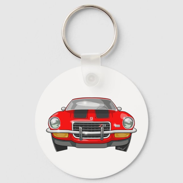 1973 Chevy Camaro Key Ring (Front)