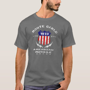 1973 Monte Carlo American Muscle v3 T-Shirt