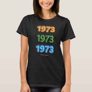 1973 Pro Choice Pro Roe Abortion Feminist Women's T-Shirt