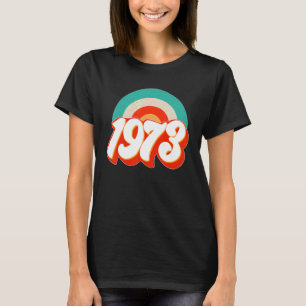 1973 Pro Choice Pro Roe V Rainbow Feminist Women's T-Shirt