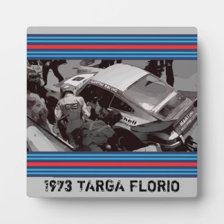 1973 RACING Tabletop Plaque with Easel