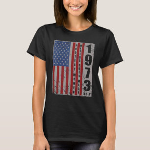1973 Usa Flag Protect Women Defend Roe Wade 4th Ju T-Shirt