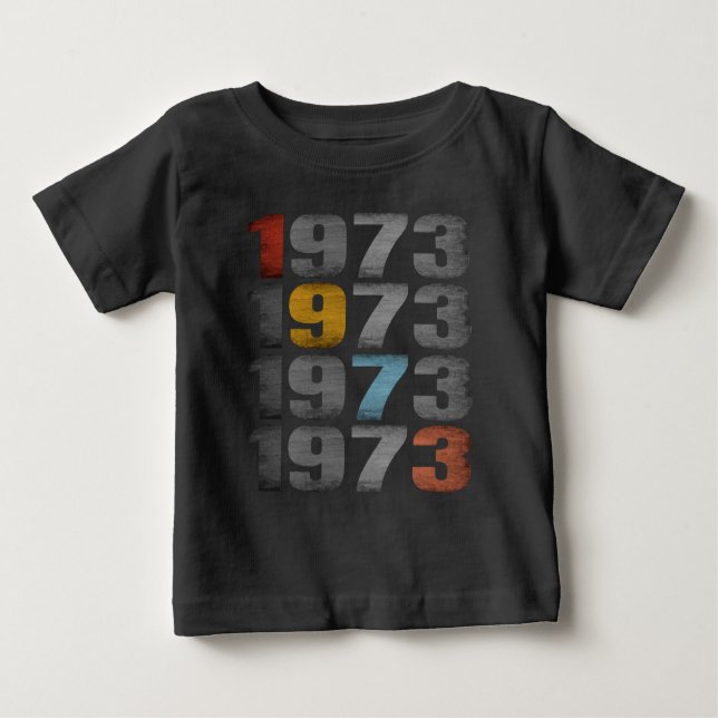 1973 VINTAGE GIFT BABY T-Shirt (Front)