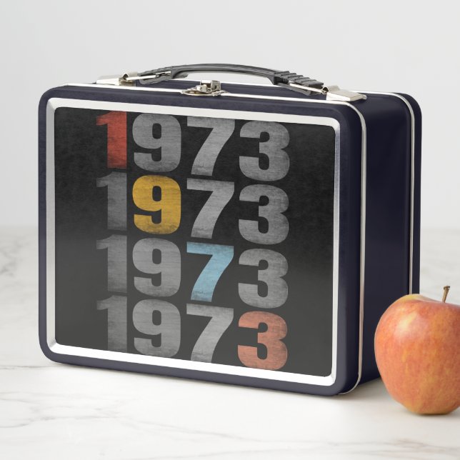 1973 VINTAGE GIFT METAL LUNCH BOX (In Situ)