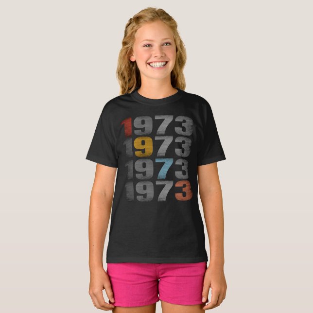 1973 VINTAGE GIFT T-Shirt (Front Full)
