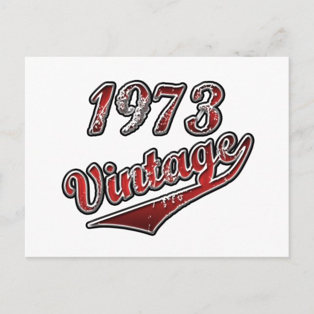 1973 Vintage Postcard (Front)