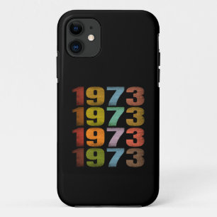 1973 VINTAGE RETRO GIFT Case-Mate iPhone CASE