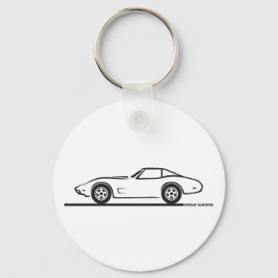 1974 1975 1976 1978 Chevrolet Corvette Hard Top T Key Ring
