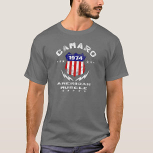 1974 Camaro American Muscle v3 T-Shirt